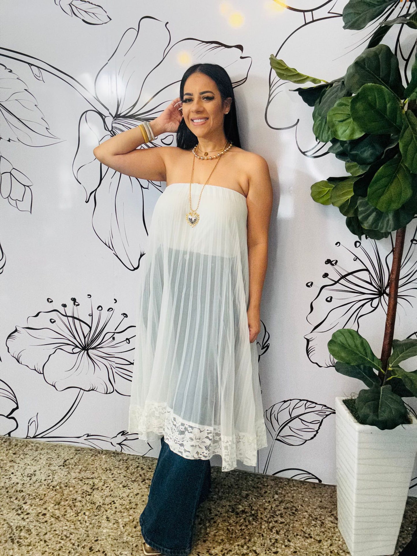 Chiffon Skirt