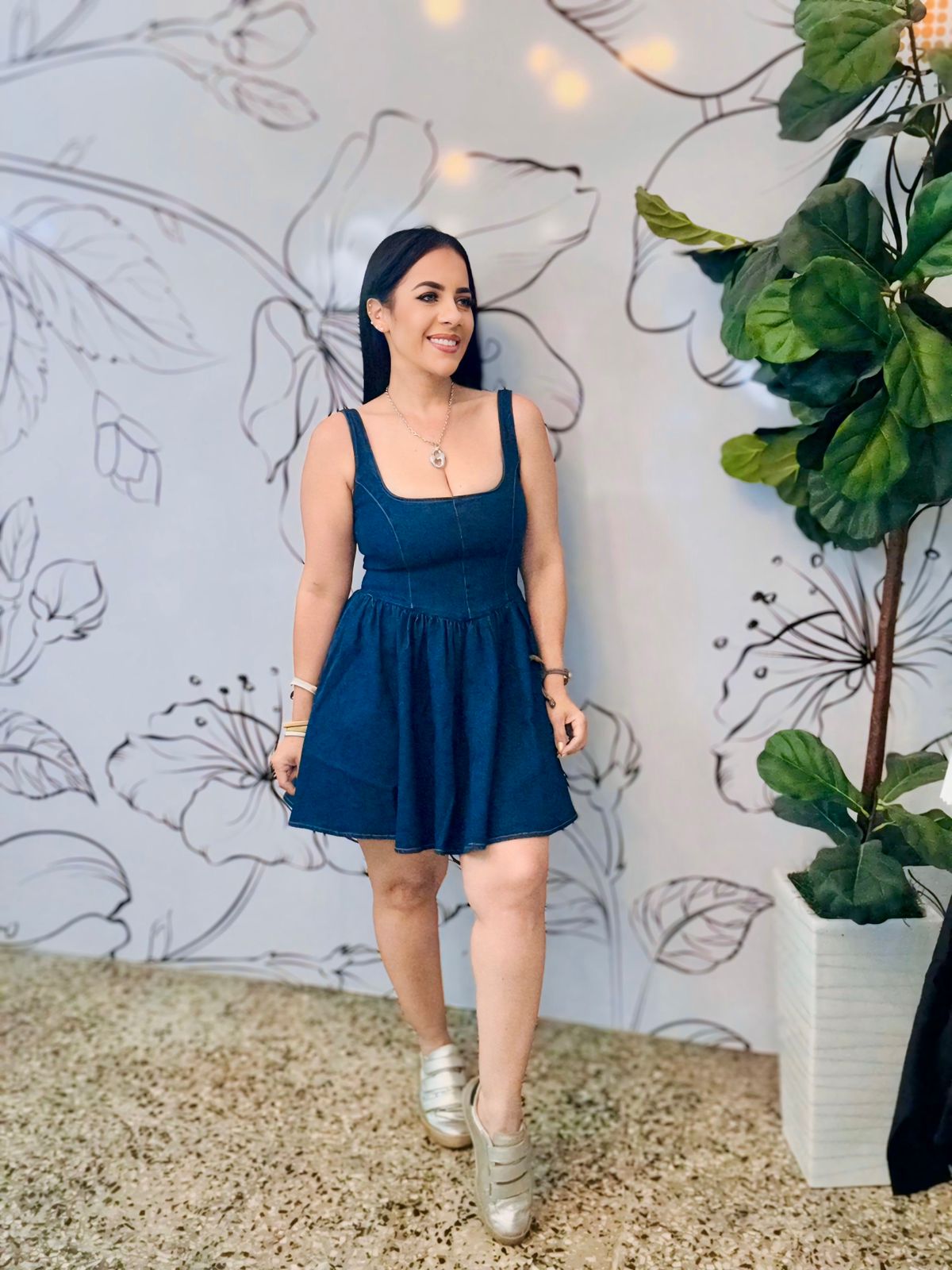 Denim Mini Dress