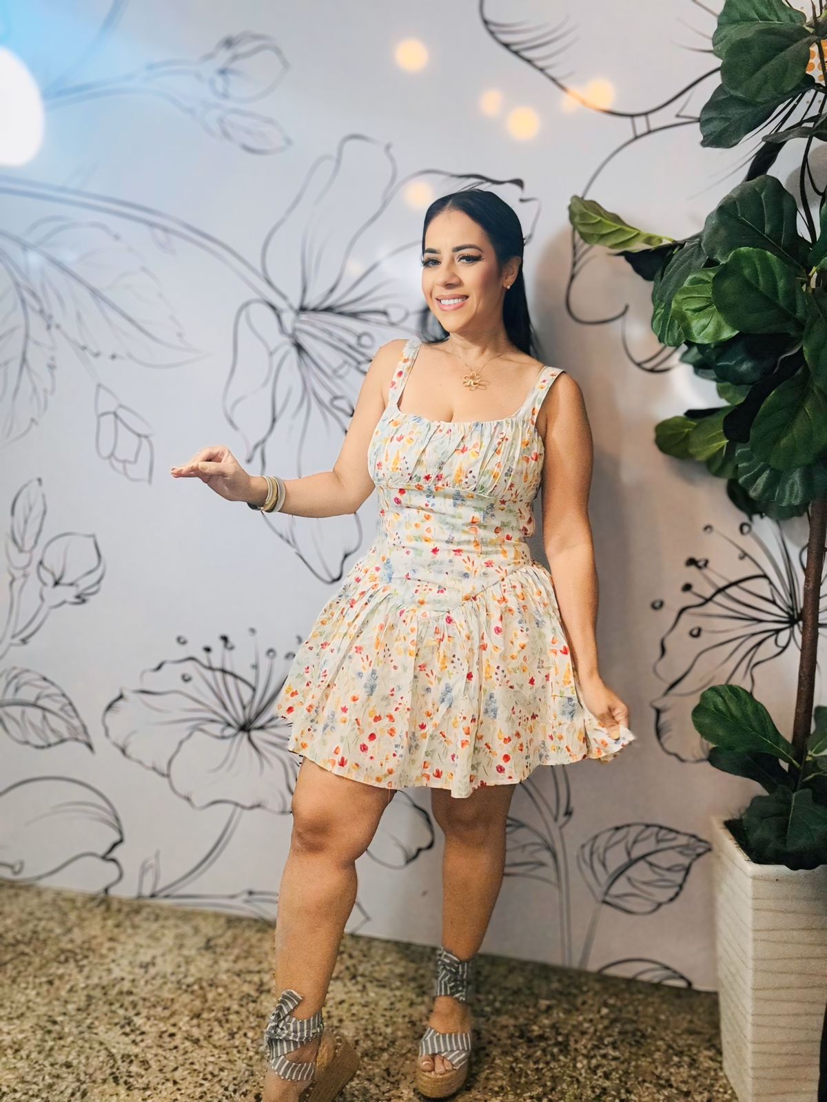 Primavera dress with short