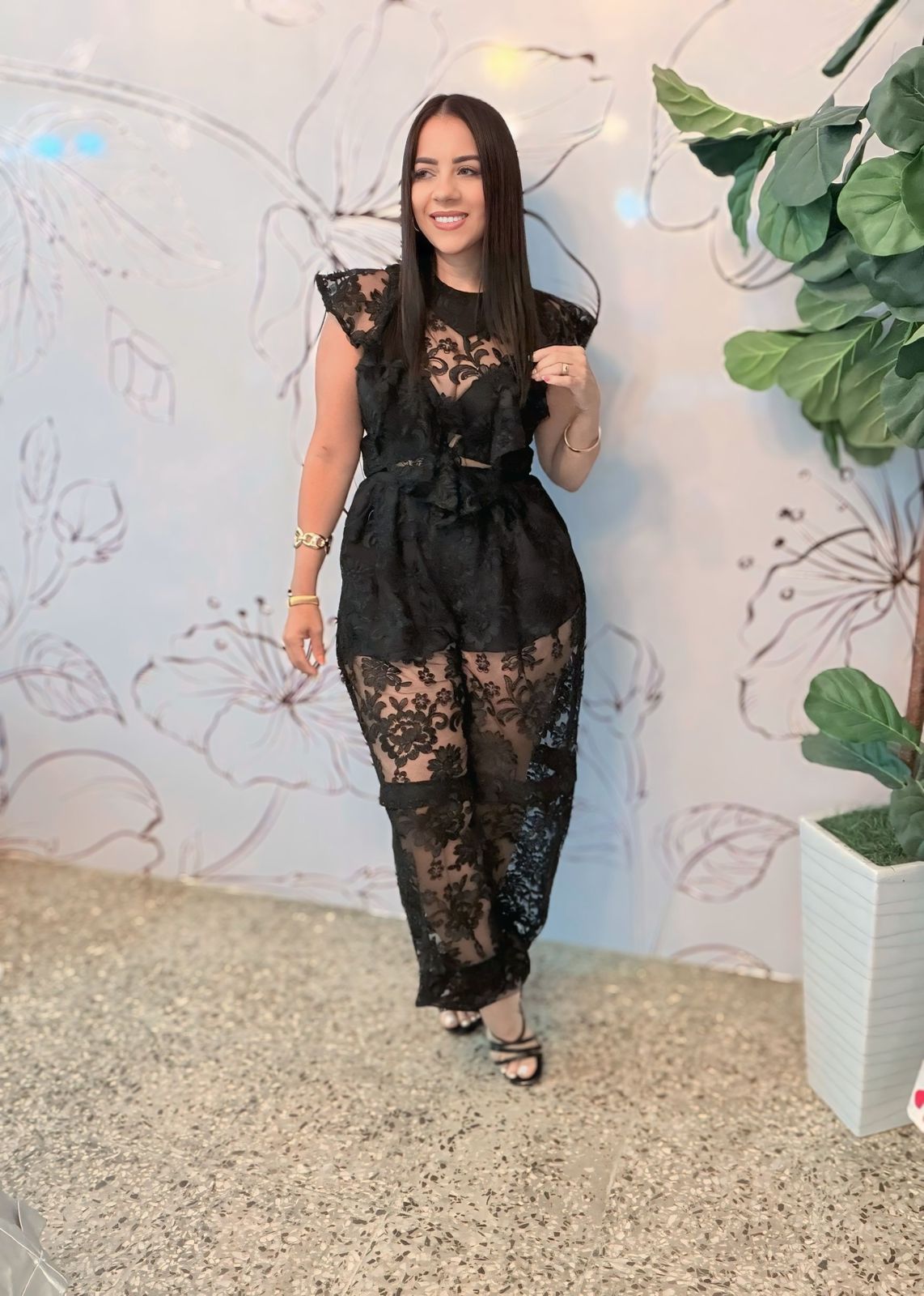 Black Lace Set