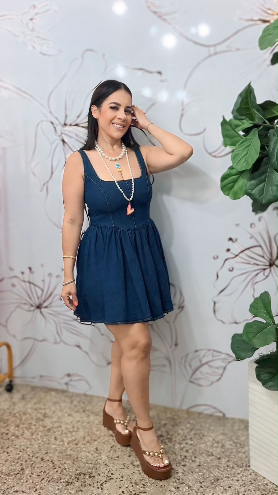 Denim Mini Dress
