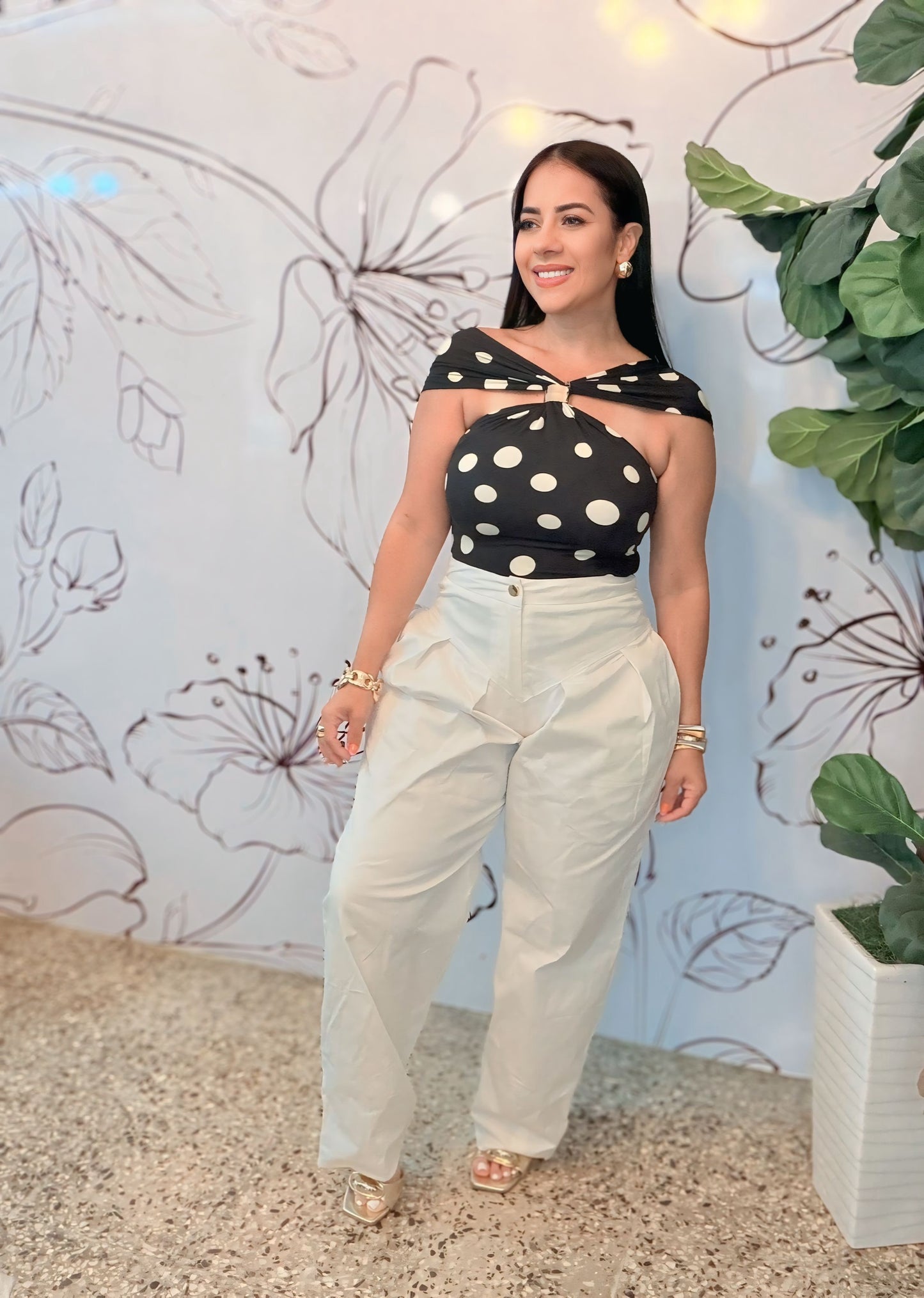 PolkaDots N&I Top