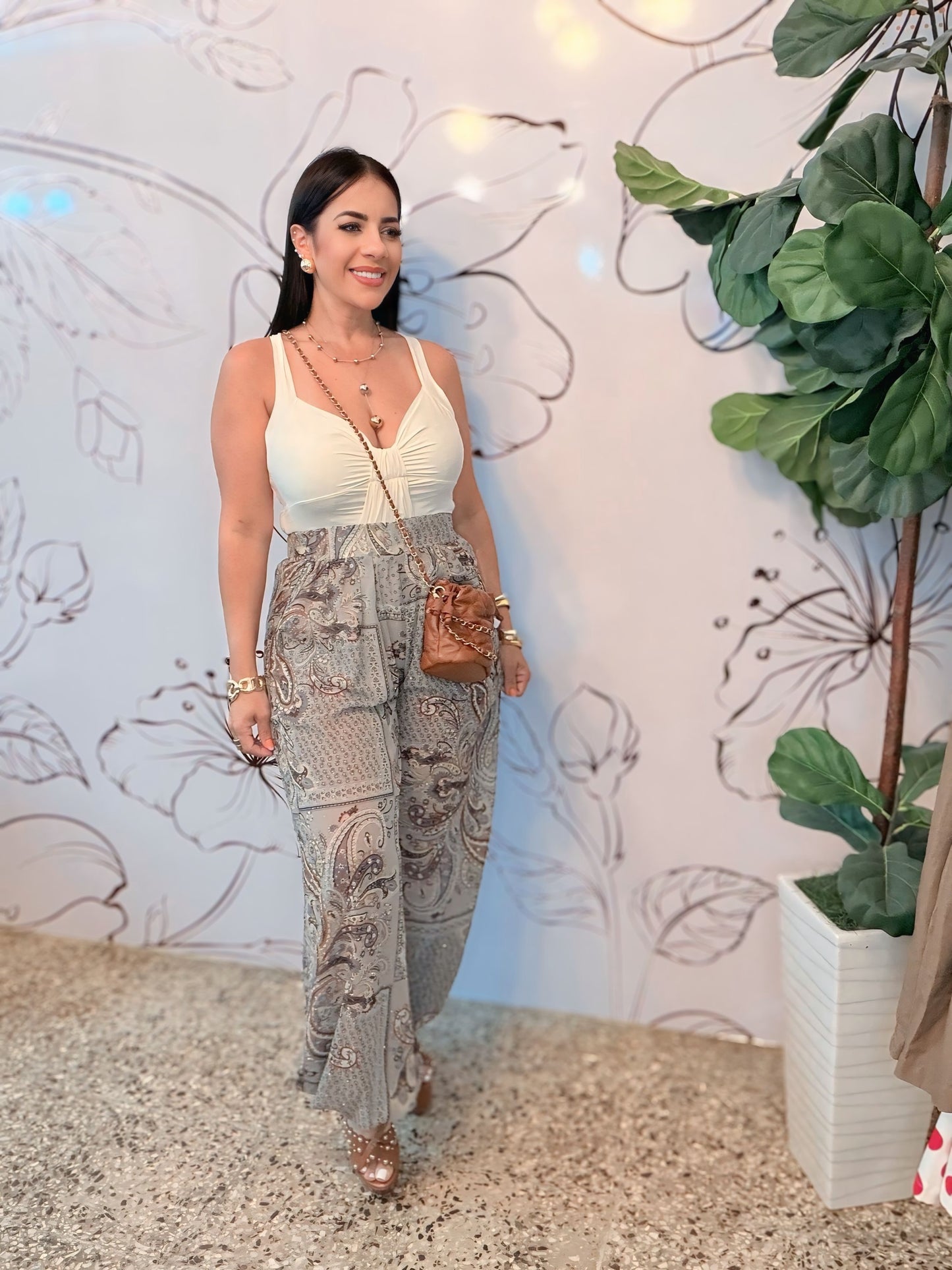 Aladino Print Pant
