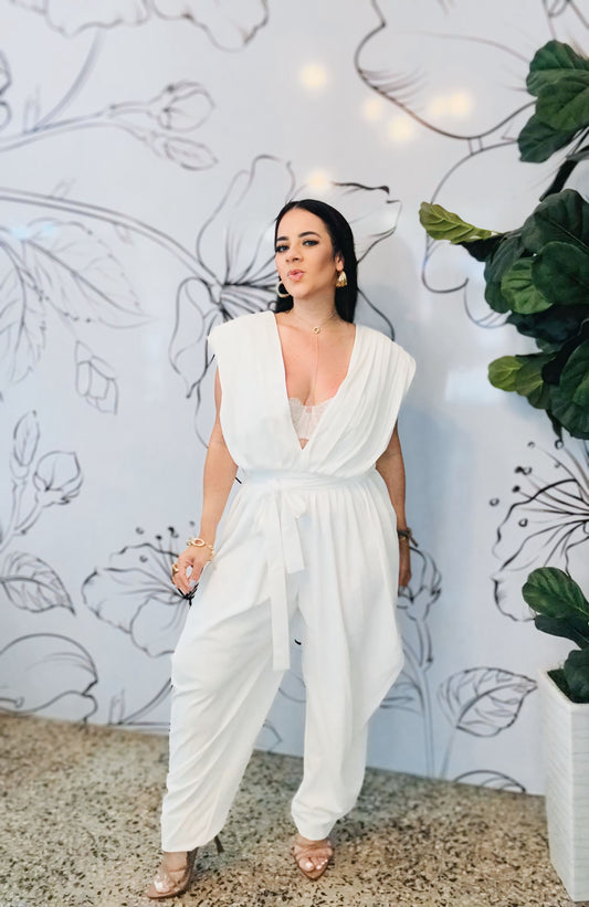 White Jumpsuit