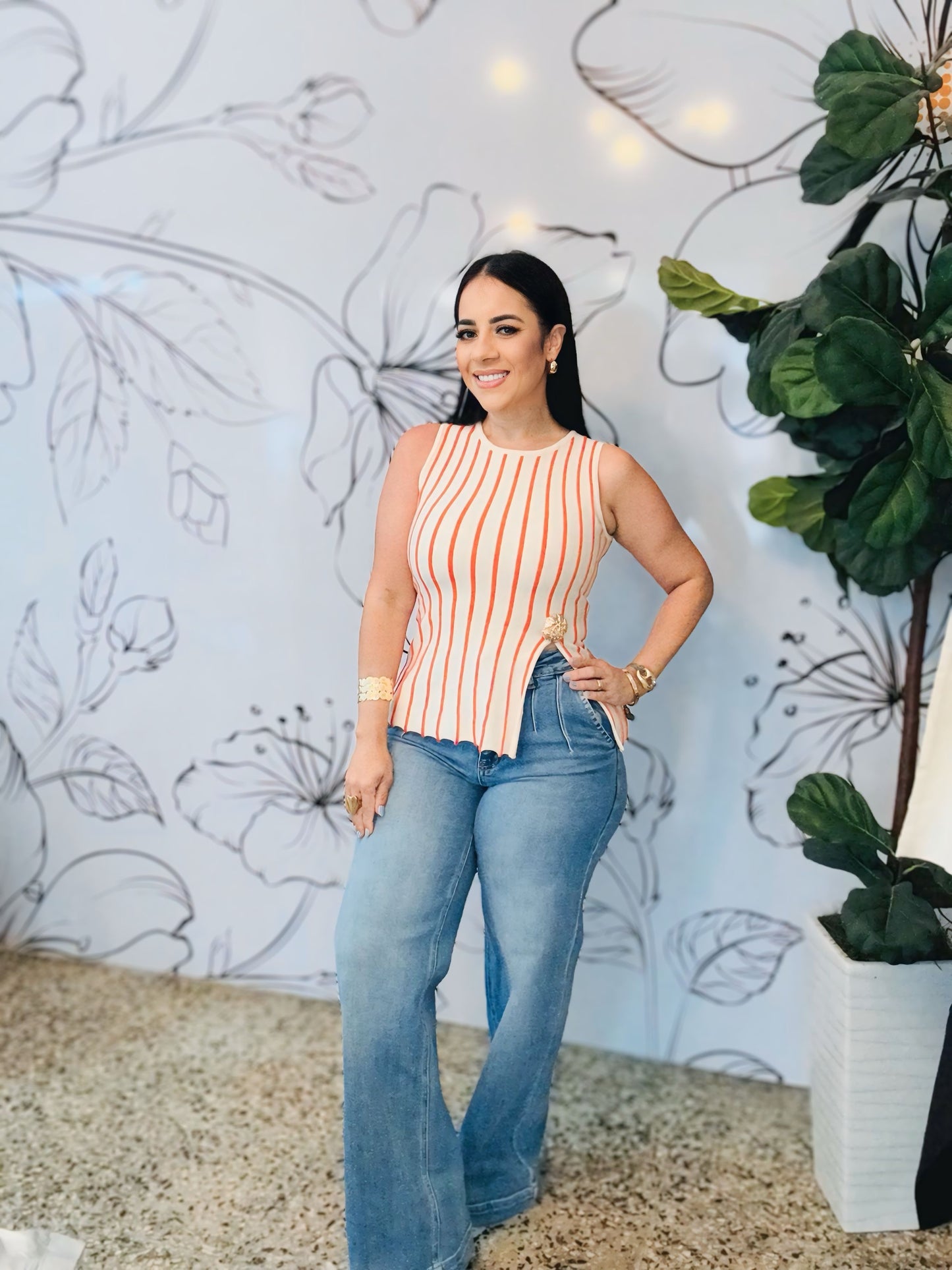 Medium wash jeans
