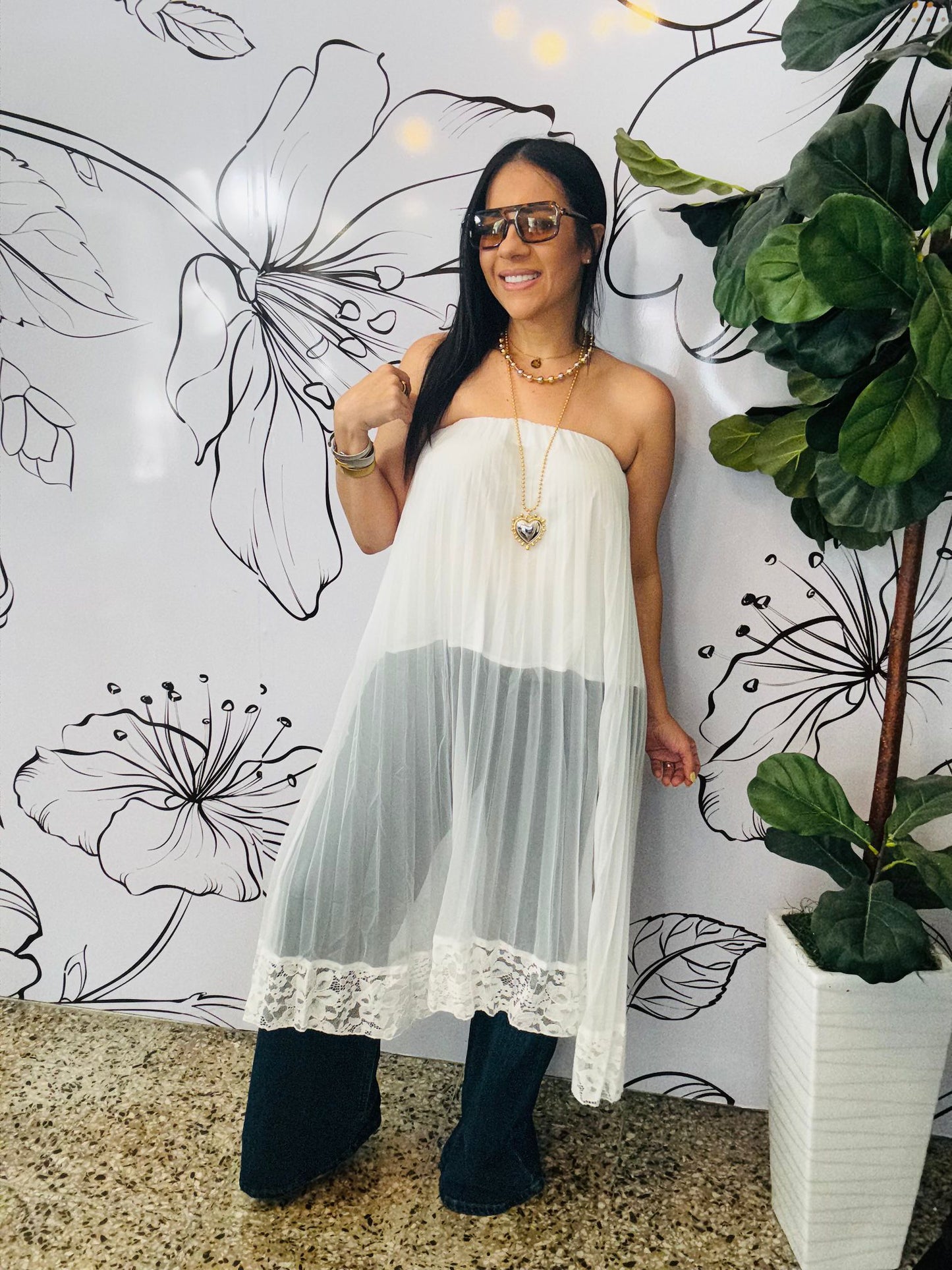 Chiffon Skirt