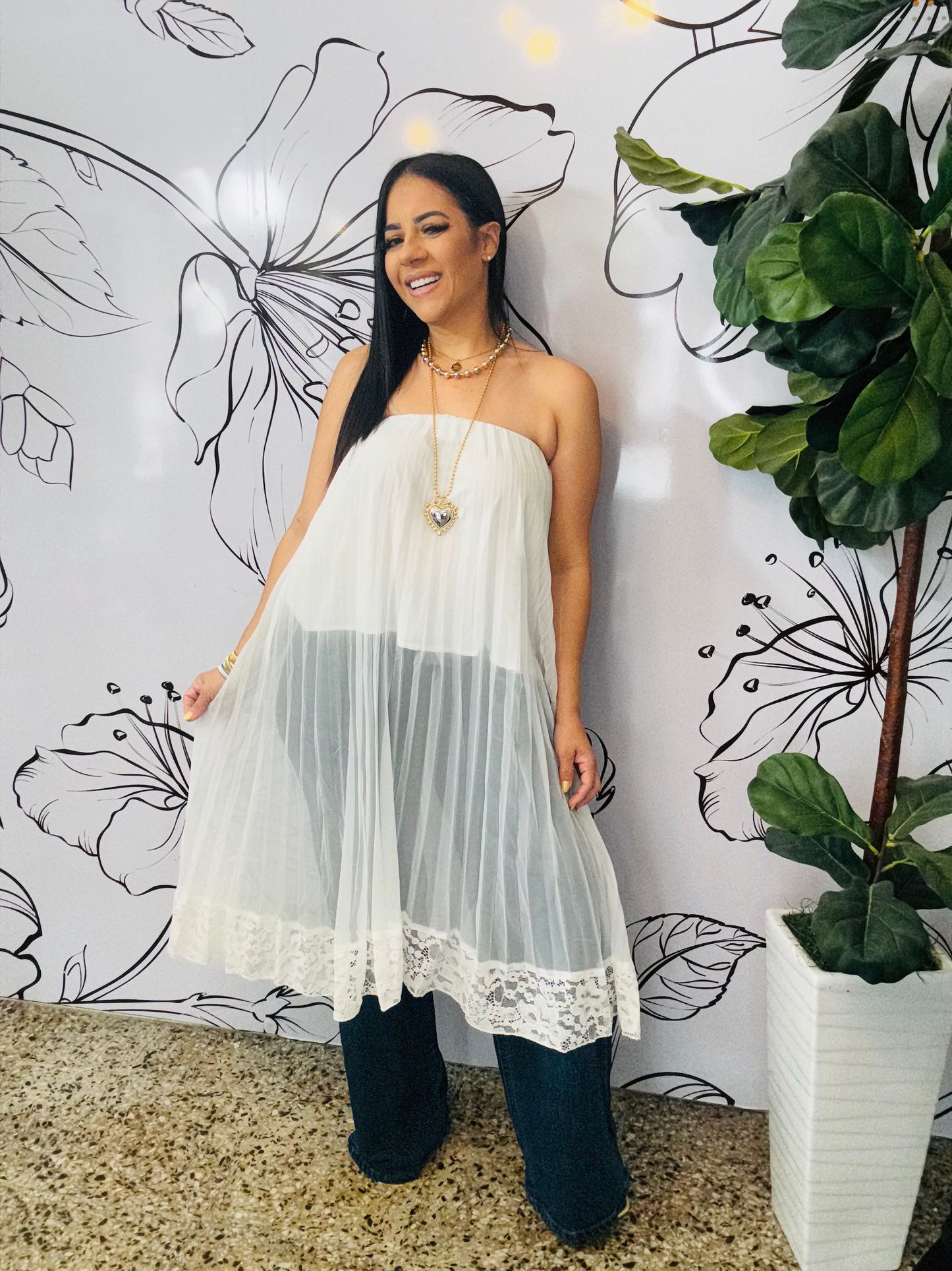 Chiffon Skirt