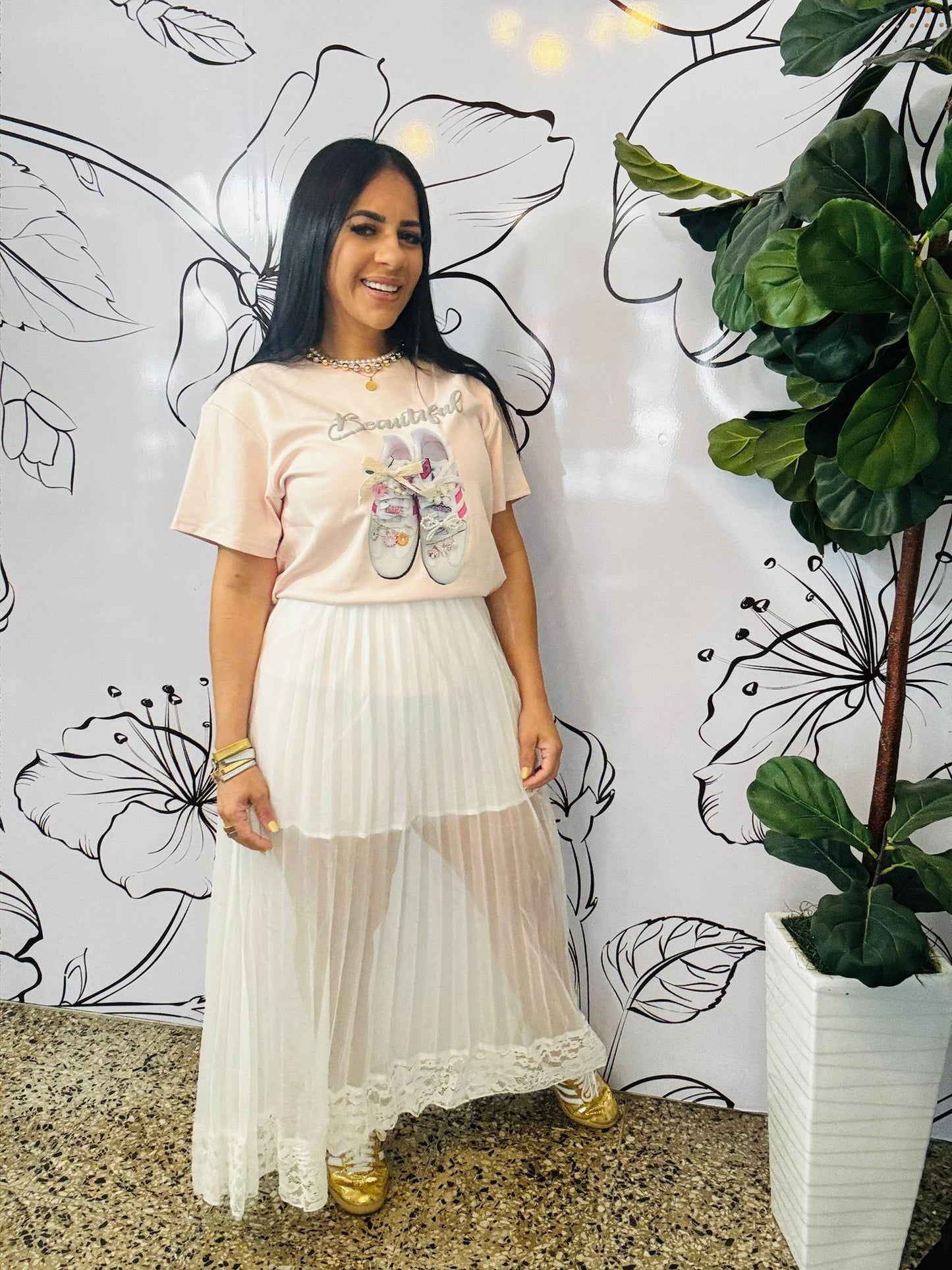 Chiffon Skirt