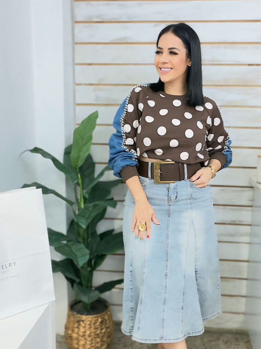 Denim Skirt