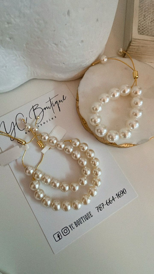 Pearl Bracelet - ajustable