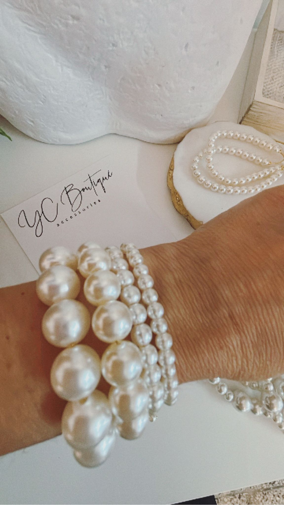 Mini Pearl bracelet - ajustable