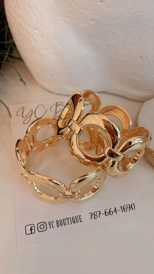 Gold Link Bracelet