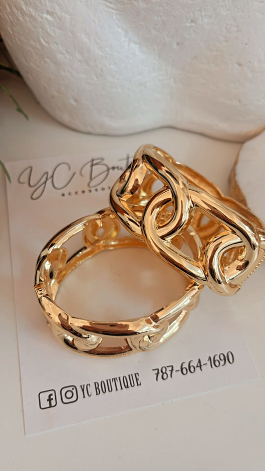 Golden Loop Bracelet