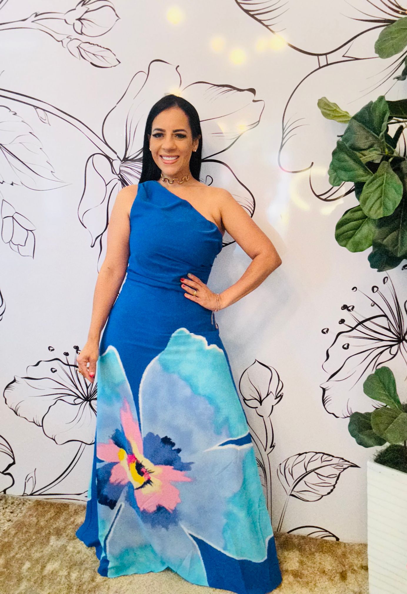 Royal Flower Dress