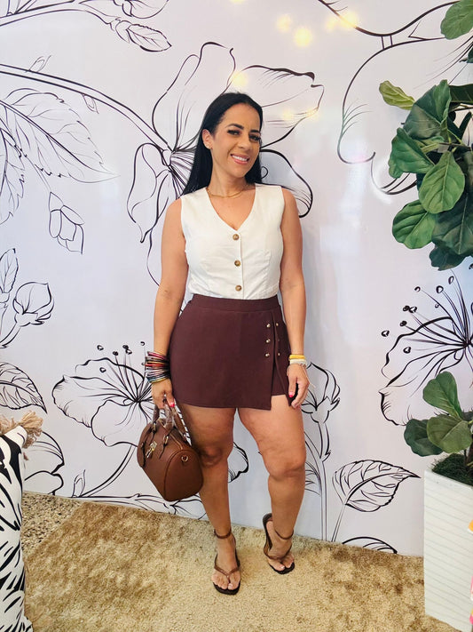 Chocolate Skort