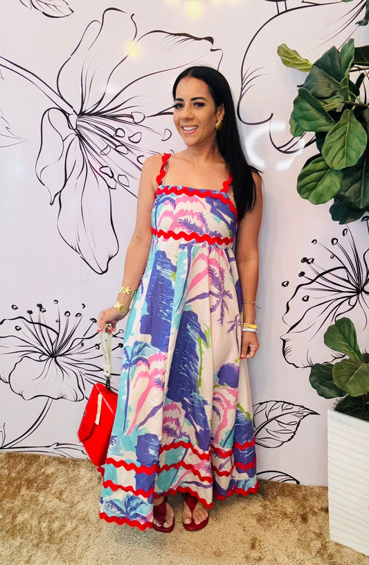 TropiRed Dress
