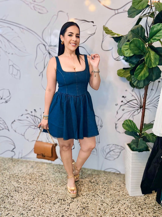 Denim Mini Dress