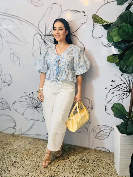 White Barrel Jeans