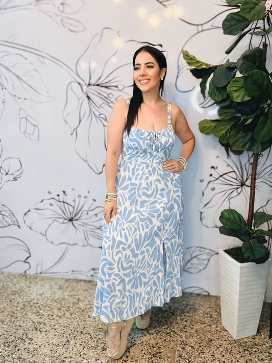 Blue Spring Dress