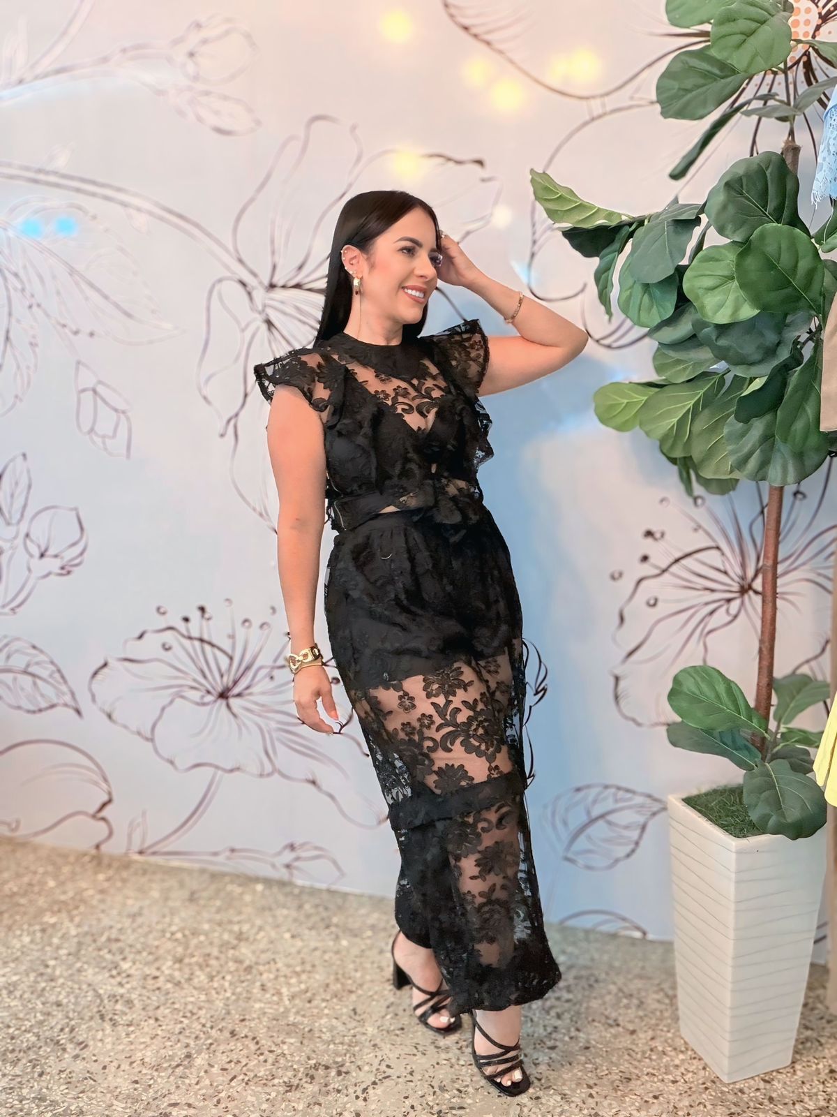 Black Lace Set