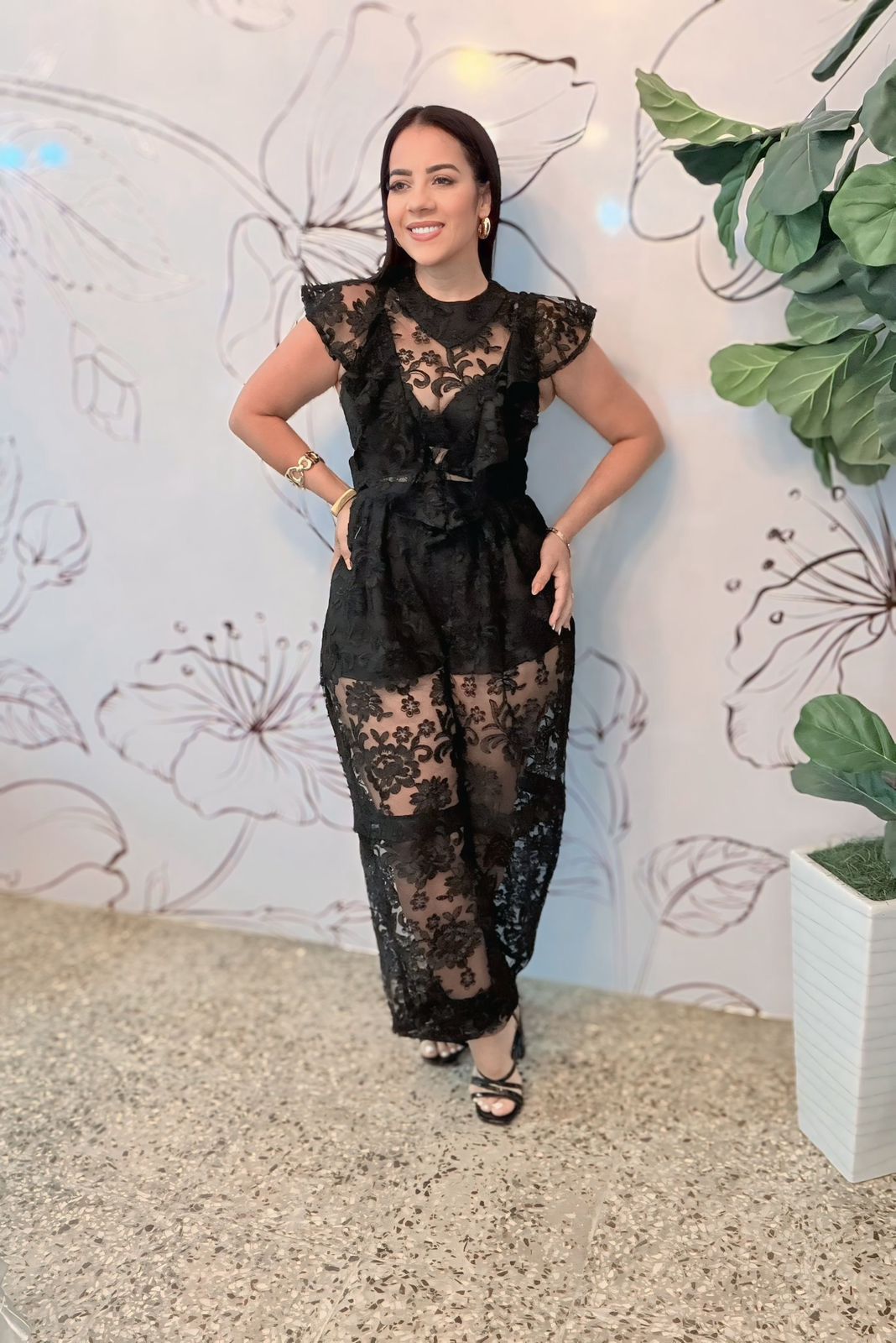 Black Lace Set