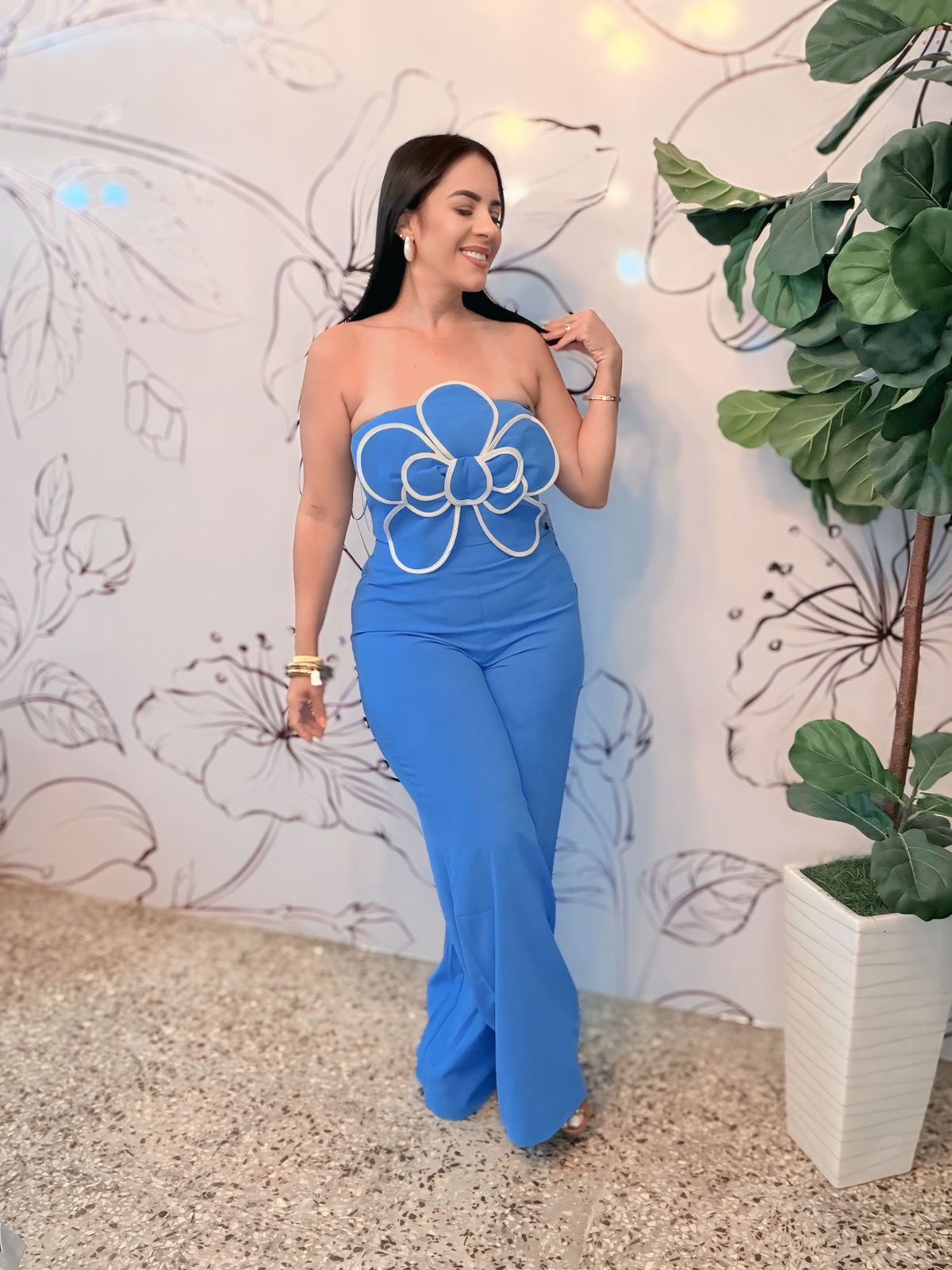 Blue Flower Set
