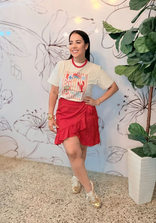 Red Skirt