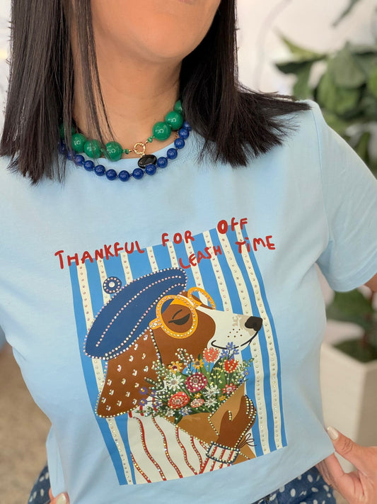 Gua-Guau Blue Tshirt
