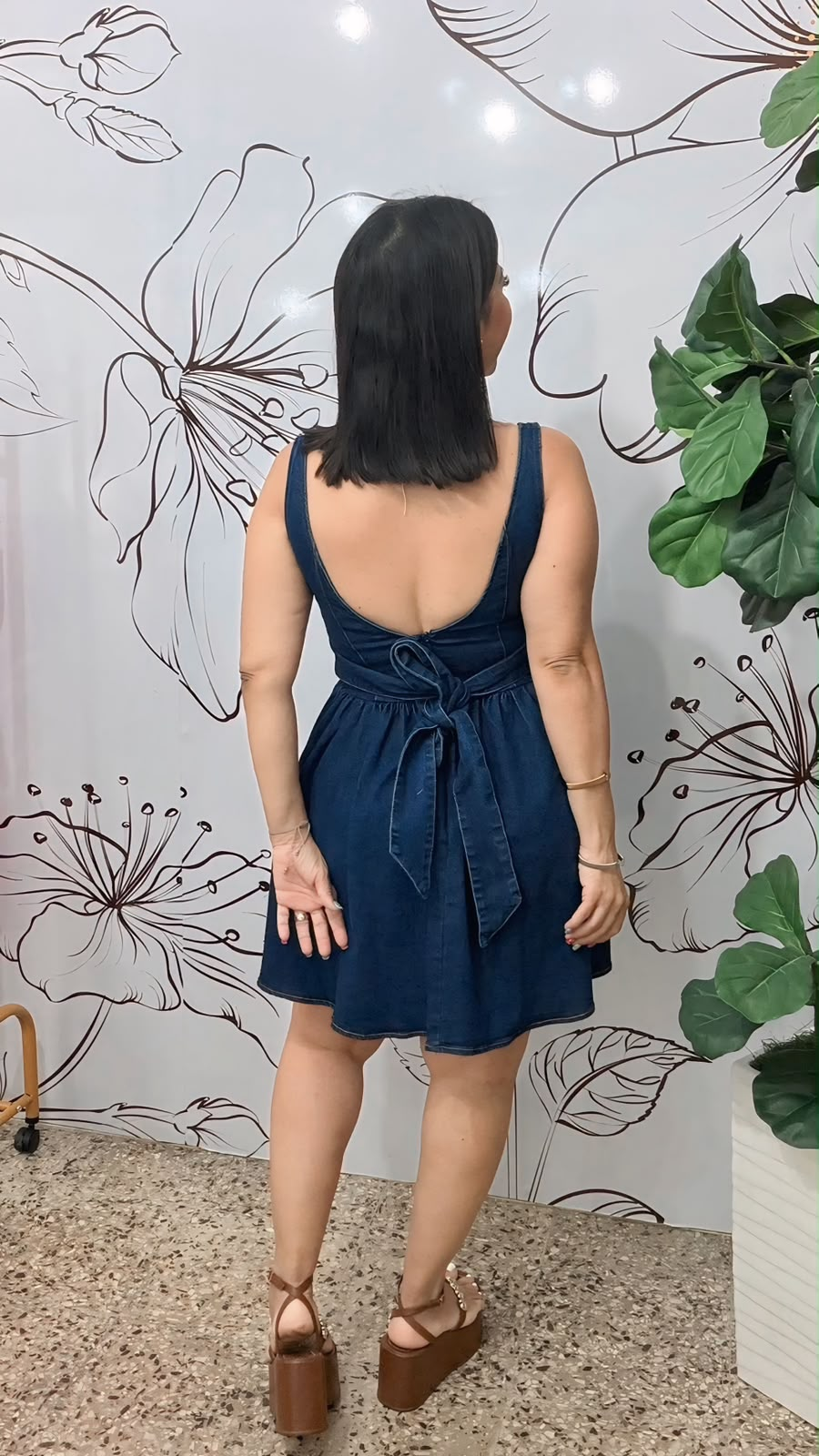 Denim Mini Dress