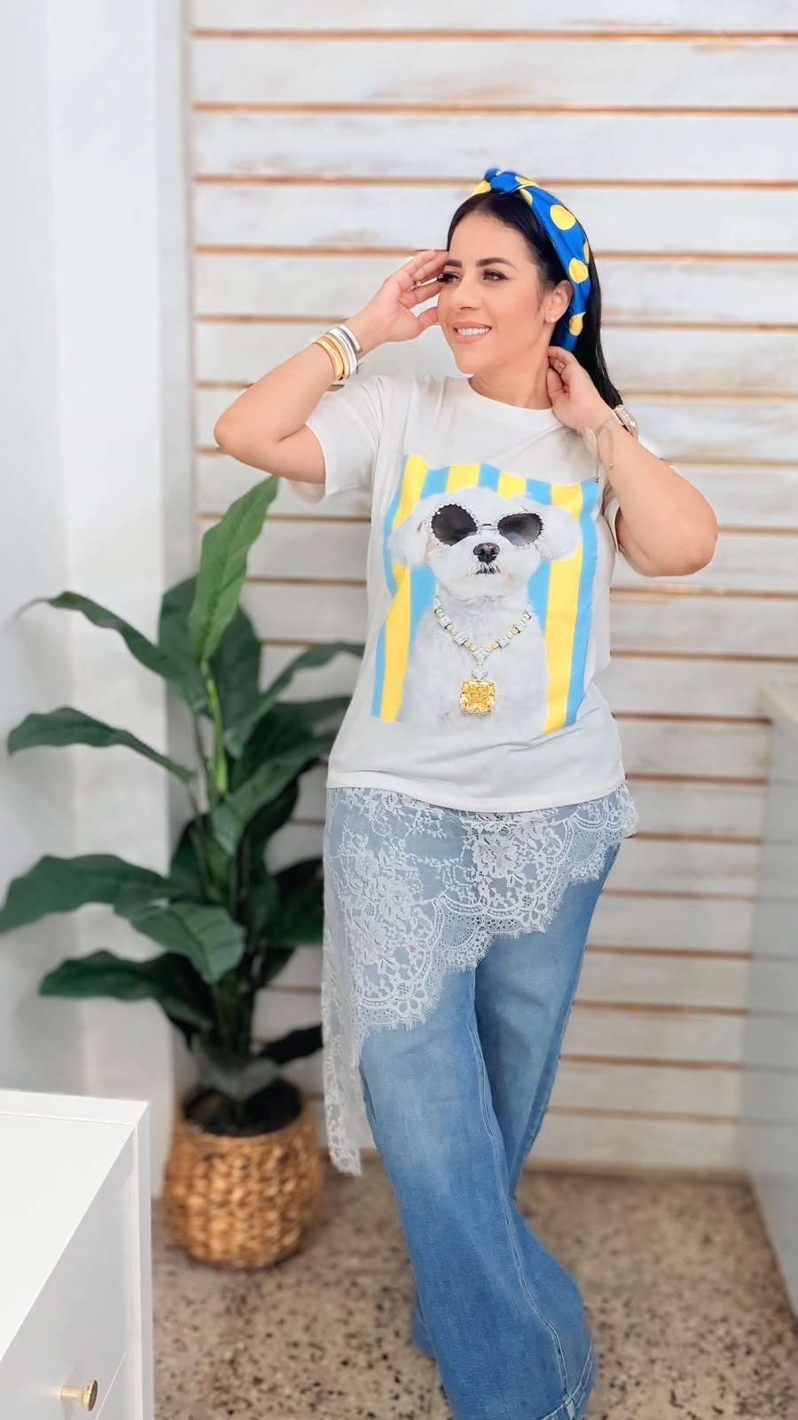 Maltes lace T-shirt